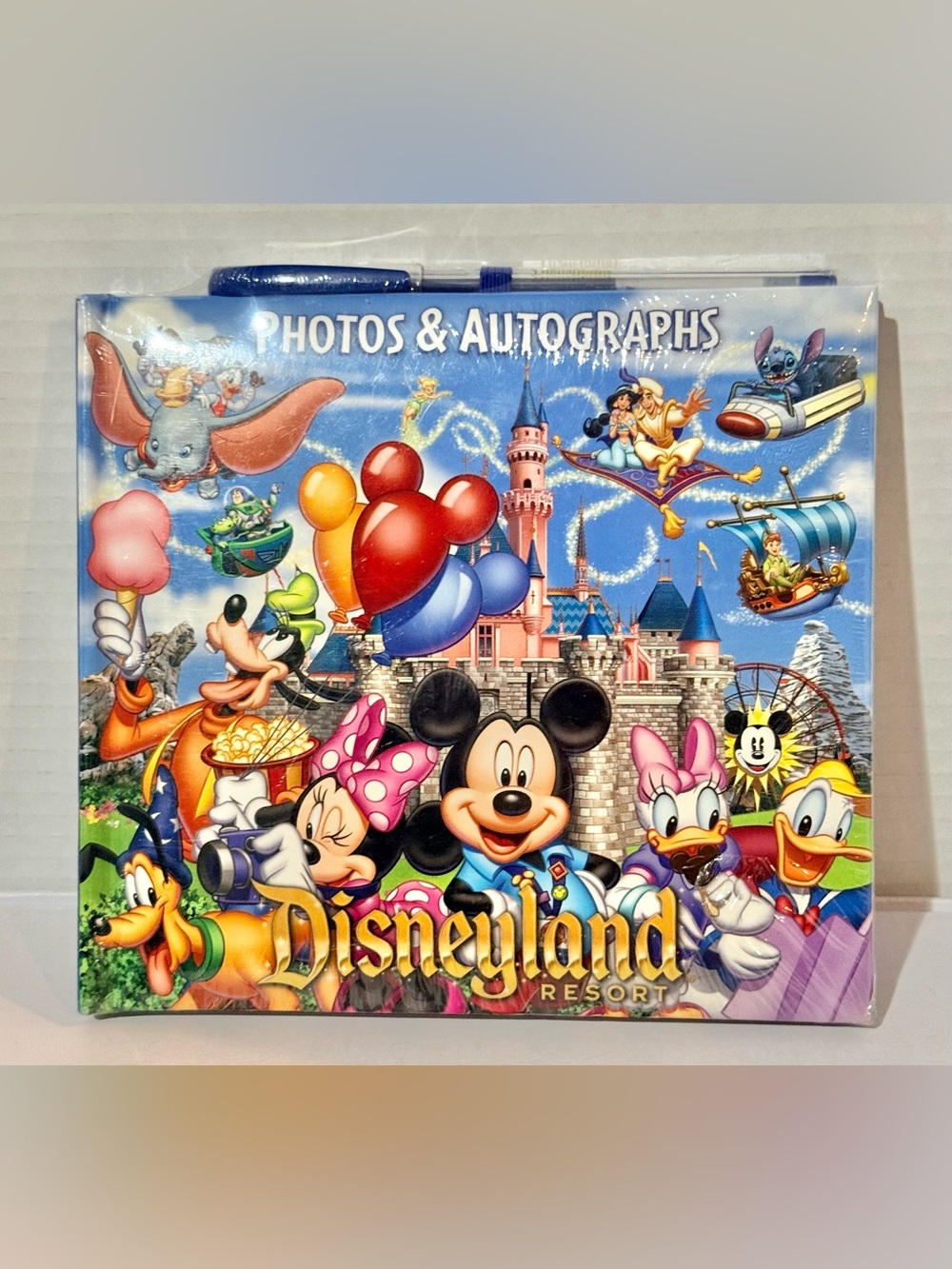 Disneyland Resort Photos & Autographs Souvenir Book with Gel Pen Brand New
